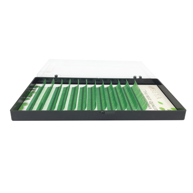 Faux Mink Color Eyelashes Colorful Eyelash Extensions Mixed Length Factory Wholesale FM017